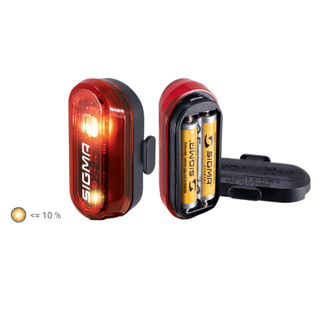 Заднє світло Sigma Sport Curve чорний