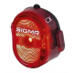 Заднее светло Sigma Sport Nugget II Flash черный