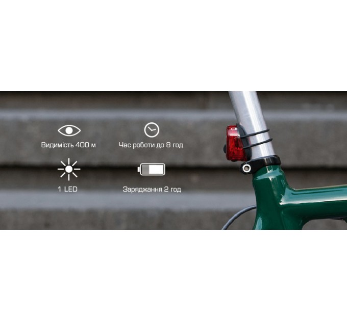 Заднє світло Sigma Sport Nugget II Flash чорний