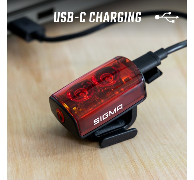 Заднє світло Sigma Sport Buster RL 80 чорний