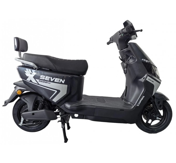 Велосипед 10" Corso SevenX 72V 30Ah 1500W 2026 графітовий