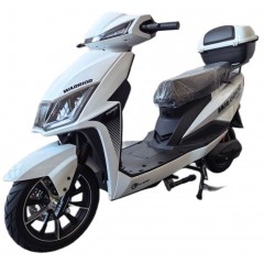 Велосипед 12"/10" Corso Warrior 72V 30Ah 2000W 2026 білий