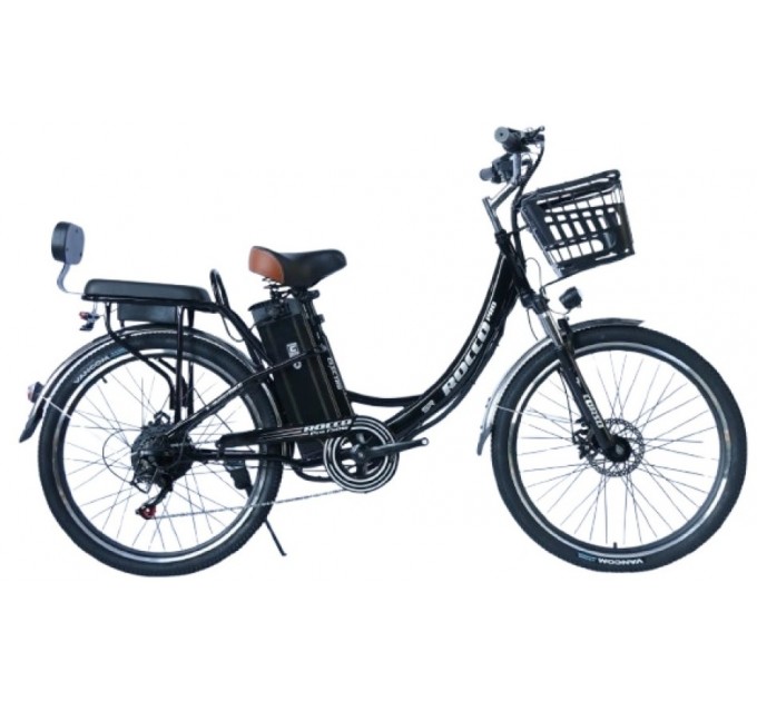 Велосипед 27.5" Corso ROCCO 48V 20AH 750W 2026 чорний Велосипед 27.5" Corso ROCCO 48V 20AH 750W 2026 чорний