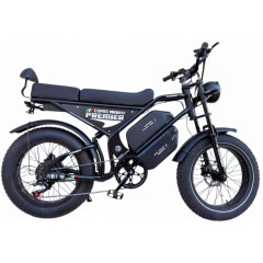 Велосипед ST 20+" Corso PREMIER 2х48V 18Ah 1500W 2026 чорний