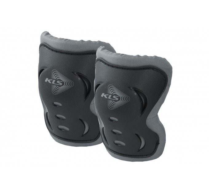 Комплект дитячих наколінників та налокітників KLS Kiter pads L чорний