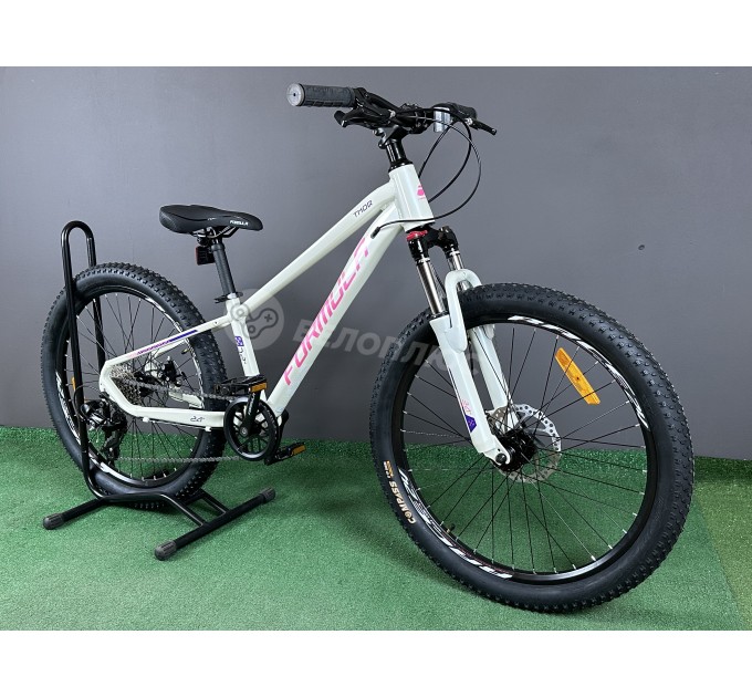 Велосипед AL 24" Formula THOR DD CS 2025 бело-розовый
