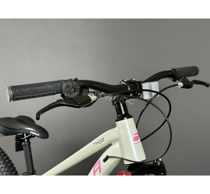 Велосипед AL 24" Formula THOR DD CS 2025 бело-розовый