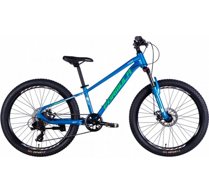 Велосипед AL 24" Formula THOR DD CS 2025 синьо-зелений