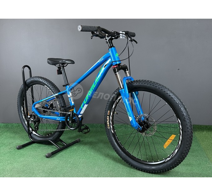 Велосипед AL 24" Formula THOR DD CS 2025 синьо-зелений