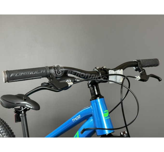 Велосипед AL 24" Formula THOR DD CS 2025 синьо-зелений