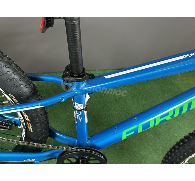 Велосипед AL 24" Formula THOR DD CS 2025 синьо-зелений
