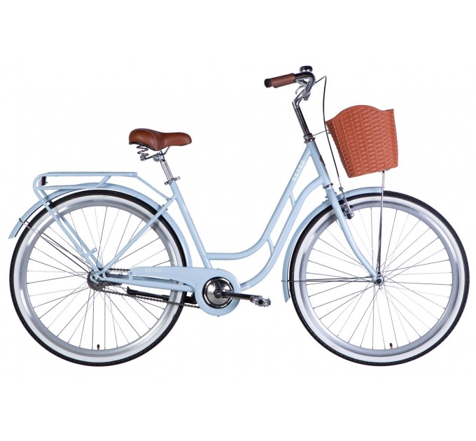 Велосипед ST 28" Dorozhnik RETRO Velosteel 2025 блакитний