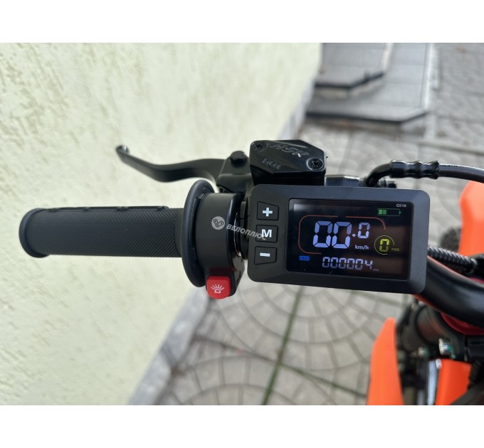 Велосипед 17"/14" Corso Raze M5 72V 25Ah 2500W 2026 чорно-помаранчевий