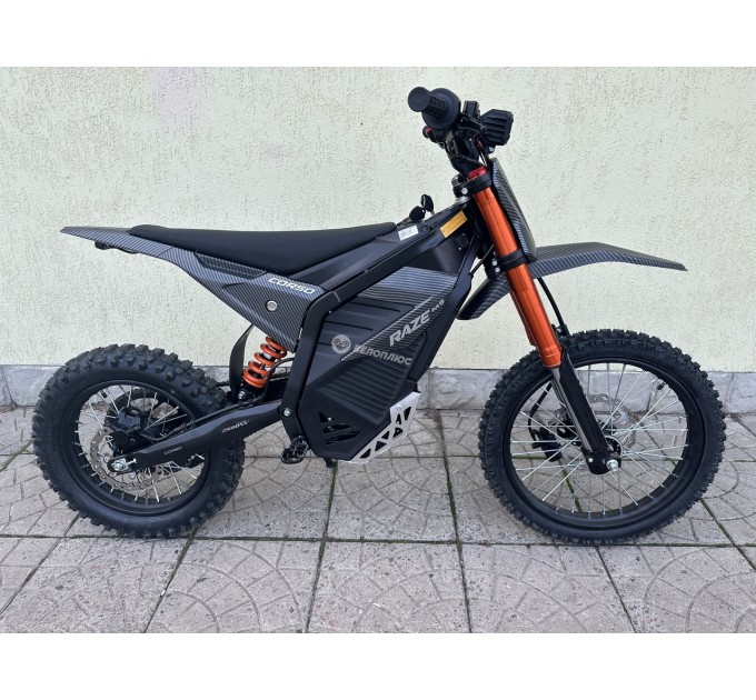 Велосипед 17"/14" Corso Raze M9 72V 25Ah 2500W 2026 чорний