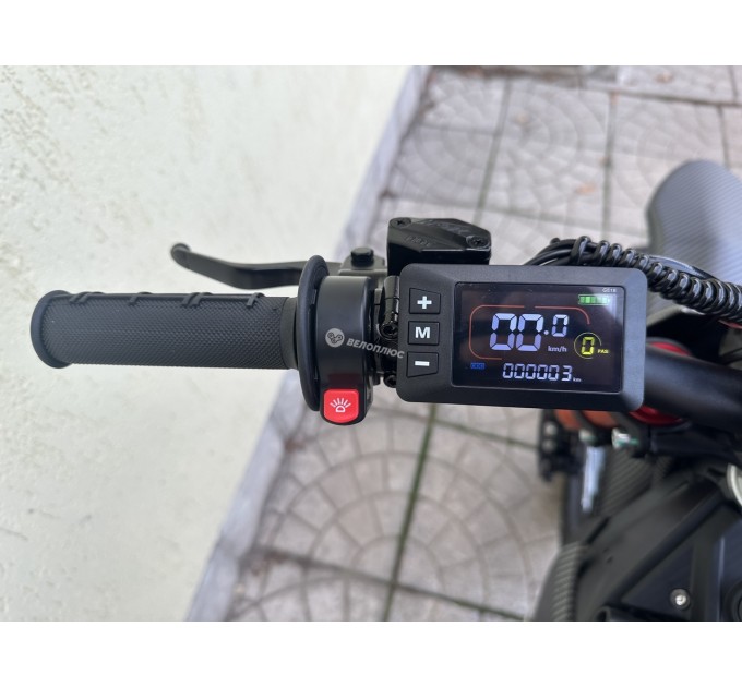 Велосипед 17"/14" Corso Raze M9 72V 25Ah 2500W 2026 чорний