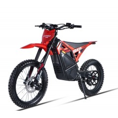 Велосипед 19"/17" Corso Raze M8 72V 35Ah 2999W 2026 чорно-червоний