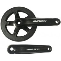 Шатун Avanti GS-P113 для детского велосипеда, сталь, длина 152 мм, звезда 36Т, черный