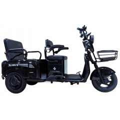 Велосипед триколісний ST 10" Corso Sig L 72V 24Ah 1200W 2026 чорний