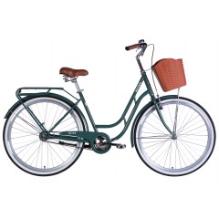 Велосипед ST 28" Dorozhnik RETRO Velosteel 2026 зелено-сірий