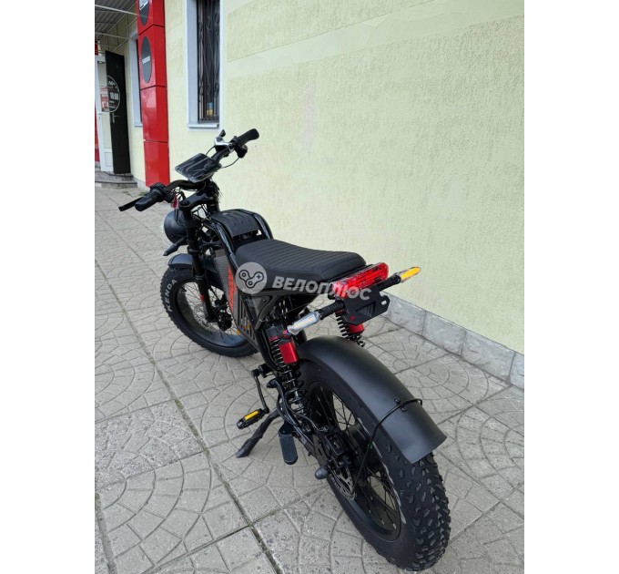 Велосипед ST 20+" Corso Komodo Pro 48V 21AH 1000W 2026 чорно-червоний