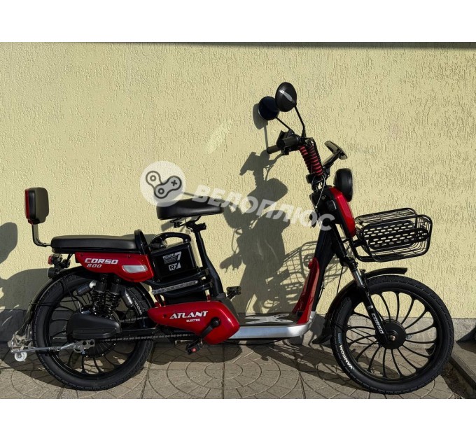 Велосипед ST 20" Corso Atlant 48V 20AH 800W 2026 червоний
