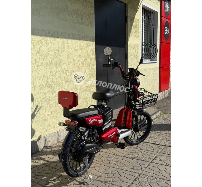 Велосипед ST 20" Corso Atlant 48V 20AH 800W 2026 червоний