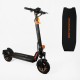 Скутер 10" Best Scooter 48V 13Ah 800W 2026 чорно-помаранчевий