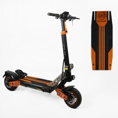 Скутер 10" Best Scooter 48V 18Ah 1200W 2026 помаранчево-чорний