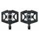 Педалі Crankbrothers DOUBLE SHOT 1, чорна/чорна пружина Педалі Crankbrothers DOUBLE SHOT 1, чорна/чорна пружина