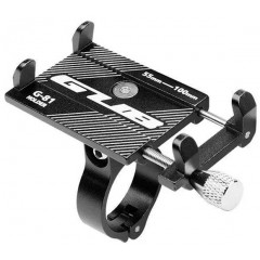 Тримач для смартфону GUB G-81 3,5-6,2" AL кріплення на кермо, чорний