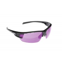 Очки ONRIDE Leader 40 черные (матовые), линза HD purple