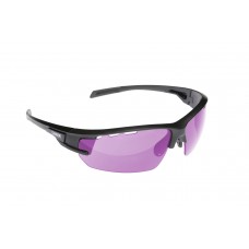 Очки ONRIDE Leader 40 черные (матовые), линза HD purple