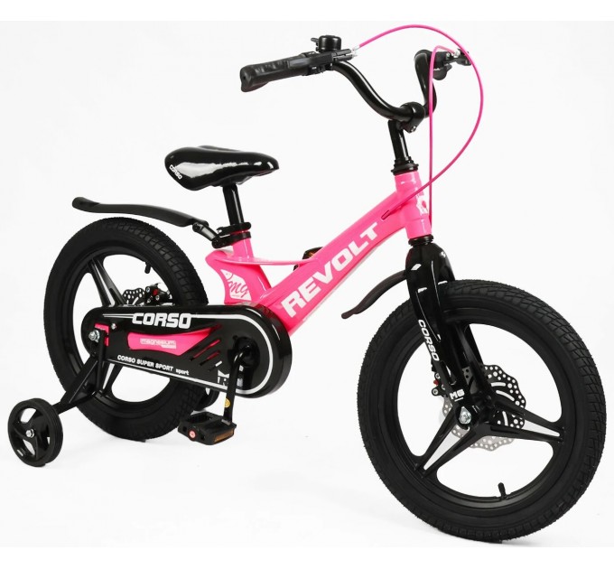 Велосипед MG 16" Corso REVOLT 2026 рожевий