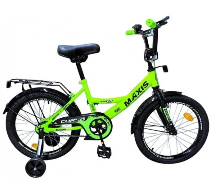 Велосипед ST 18" Corso MAXIS 2026 салатовий