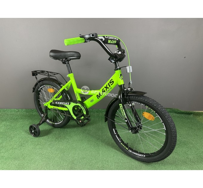 Велосипед ST 18" Corso MAXIS 2026 салатовий