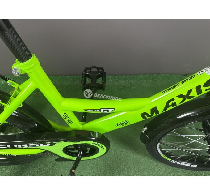 Велосипед ST 18" Corso MAXIS 2026 салатовий