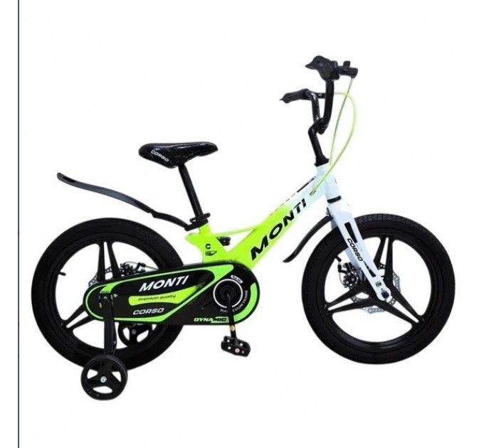 Велосипед MG 18" Corso MONTI 2026 жовто-білий