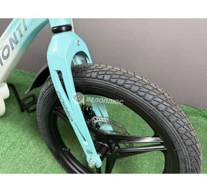 Велосипед MG 18" Corso MONTI 2026 біло-бірюзовий