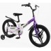 Велосипед MG 18" Corso MONTI 2026 біло-фіолетовий