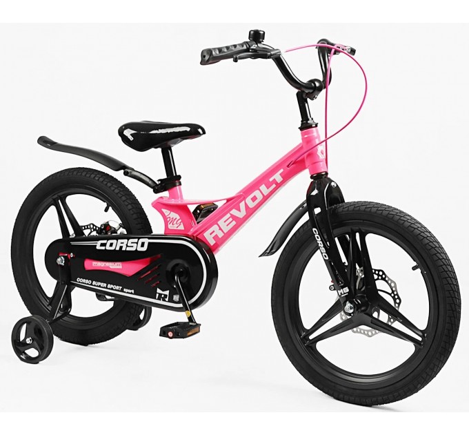Велосипед MG 18" Corso REVOLT 2026 рожевий
