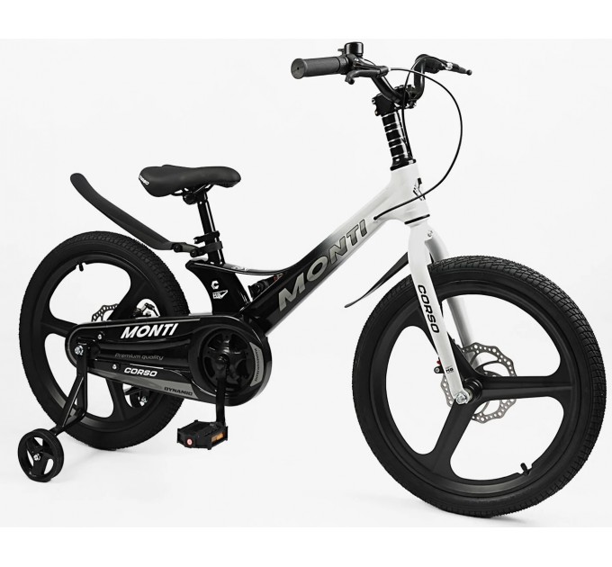 Велосипед MG 20" Corso MONTI 2026 чорно-білий