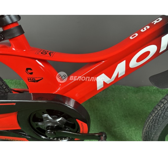 Велосипед MG 20" Corso MONTI 2026 червоно-чорний