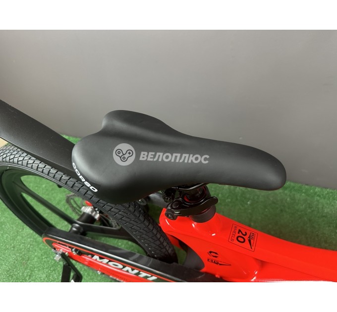 Велосипед MG 20" Corso MONTI 2026 червоно-чорний