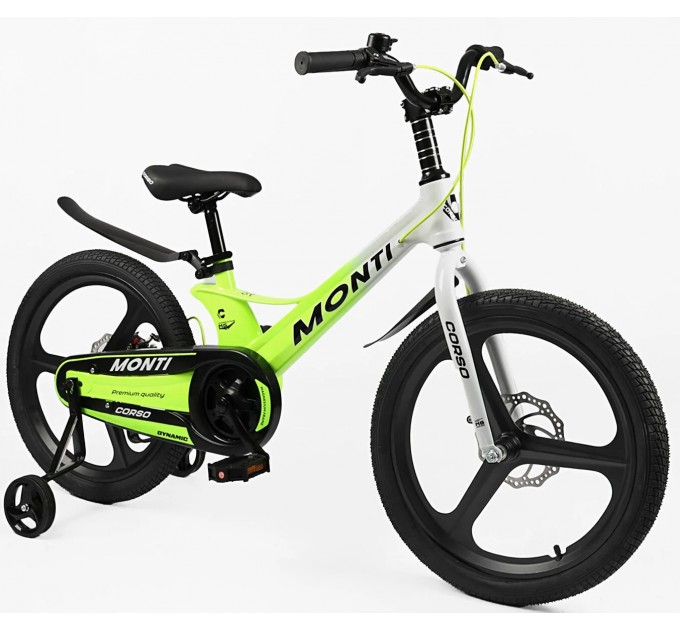 Велосипед MG 20" Corso MONTI 2026 жовто-білий