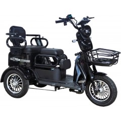 Велосипед триколісний ST 10" Corso PROTEX POWER 72V 24Ah 1200W 2026 чорний