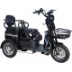 Велосипед триколісний ST 10" Corso PROTEX POWER 72V 24Ah 1200W 2026 чорний
