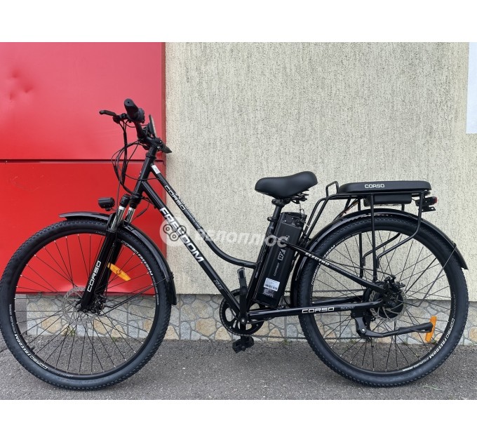 Велосипед ST 29" Corso FREEDOM 48V 13Ah 500W 2026 чорний