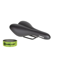 Сідло ONRIDE Nap, рамки cталь, чорне, 30 см