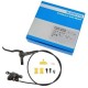 Гальма гідравл. Shimano BR-MT200+BL-MT200-R ручка торм. права+гідролінія 1700мм (без ротора), чорна