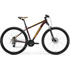 Велосипед 29" Merida BIG.NINE 15 2023 красный/оранжевый